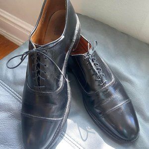 Allen Edmonds Park Avenue Cap-toe Oxford in Black - Men's Size 9